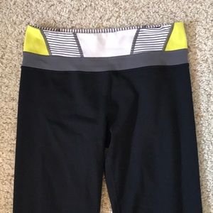 Lululemon Reversible Groove Yoga Pants.